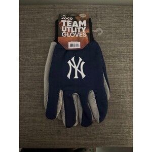 NWT  Men’s New York Yankees FOCO Branded  Utility Gloves *One Size Fits Most*